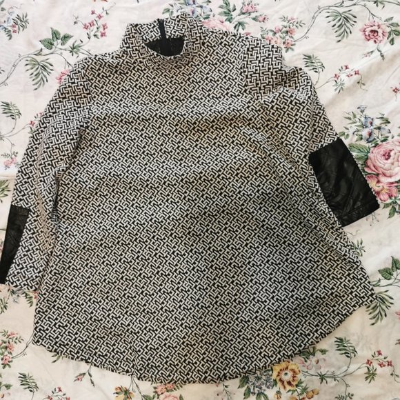 John Mark Tweed Long Top 3/4 Sleeve Tunic Size Medium   Retail $129 - Picture 3 of 6